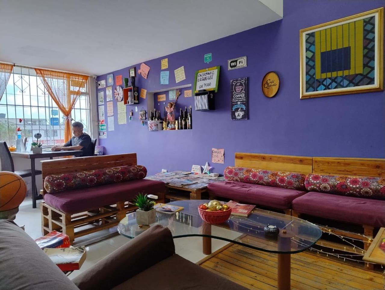 Zipa Hostel Zipaquira Bagian luar foto