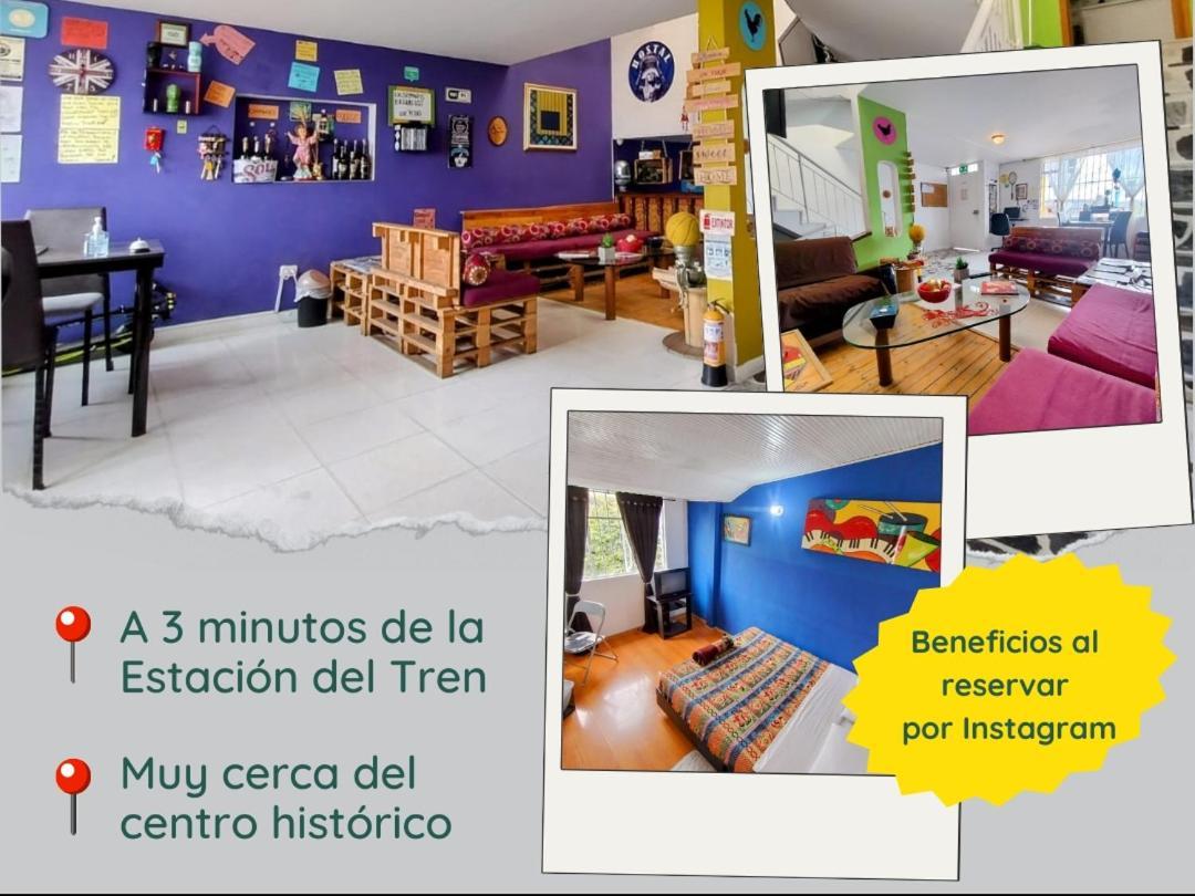 Zipa Hostel Zipaquira Bagian luar foto