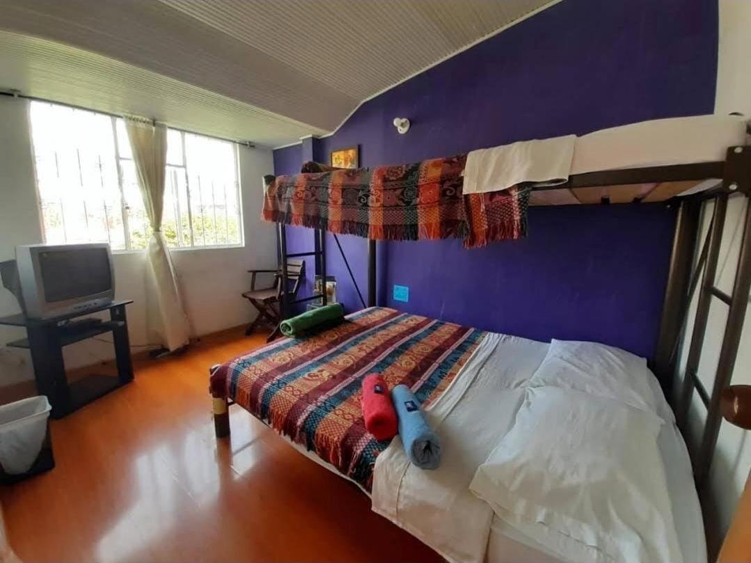 Zipa Hostel Zipaquira Ruang foto